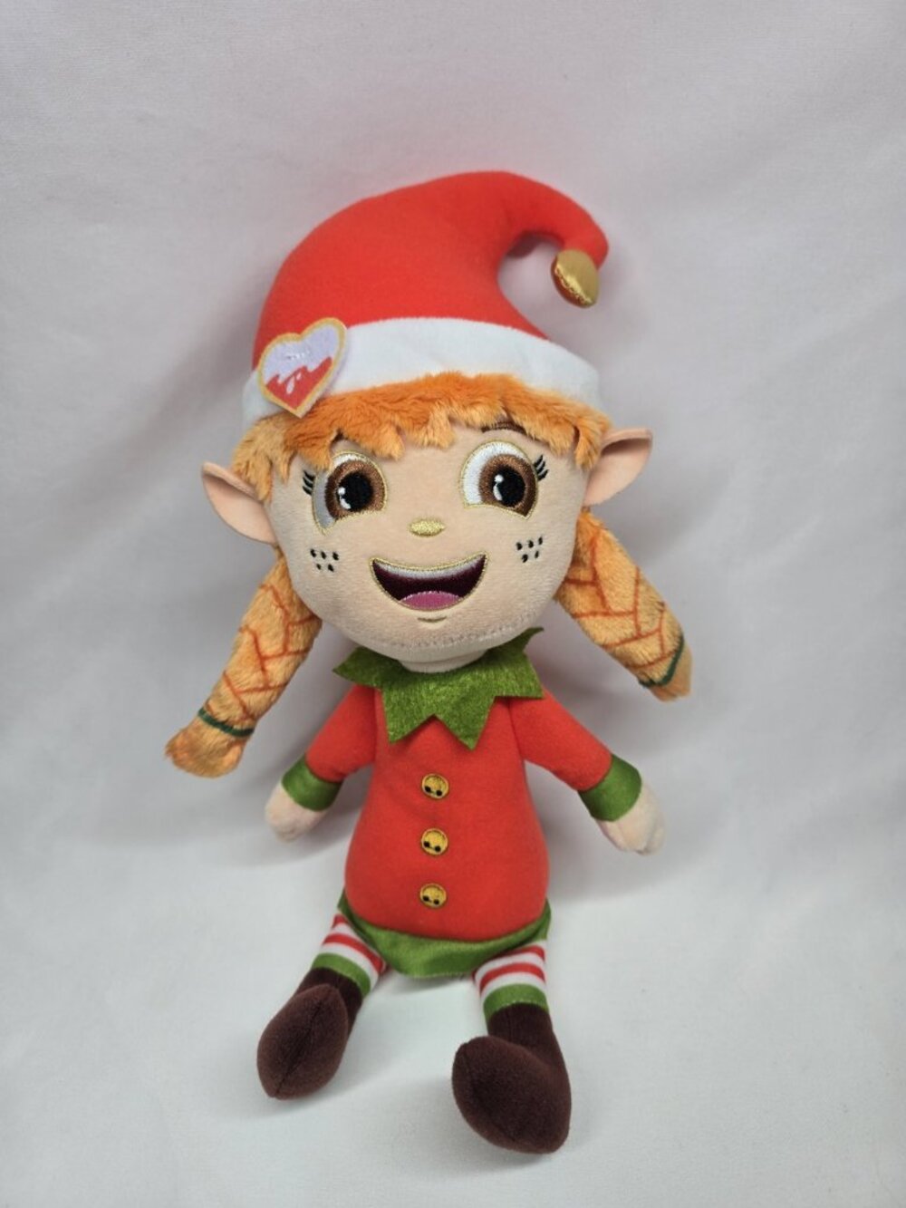 Ferrero Rocher Kinder Egg Elf Girl Plush 14” Stuffed Doll Holiday Toy Christmas.
